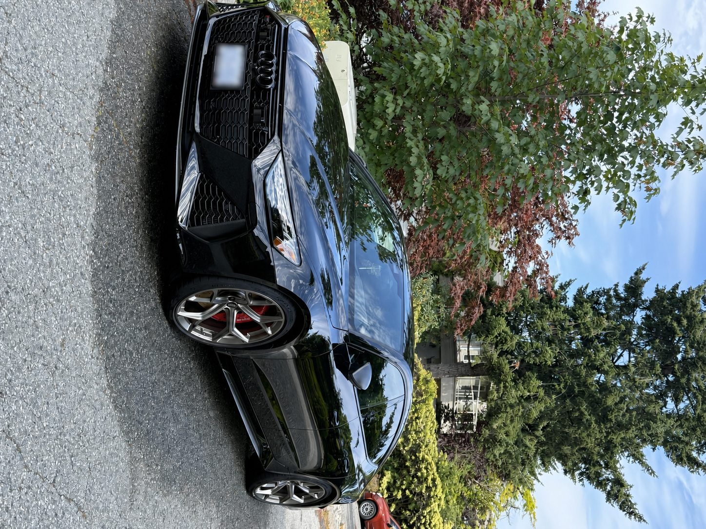 Audi RS7 after professional mobile detailing