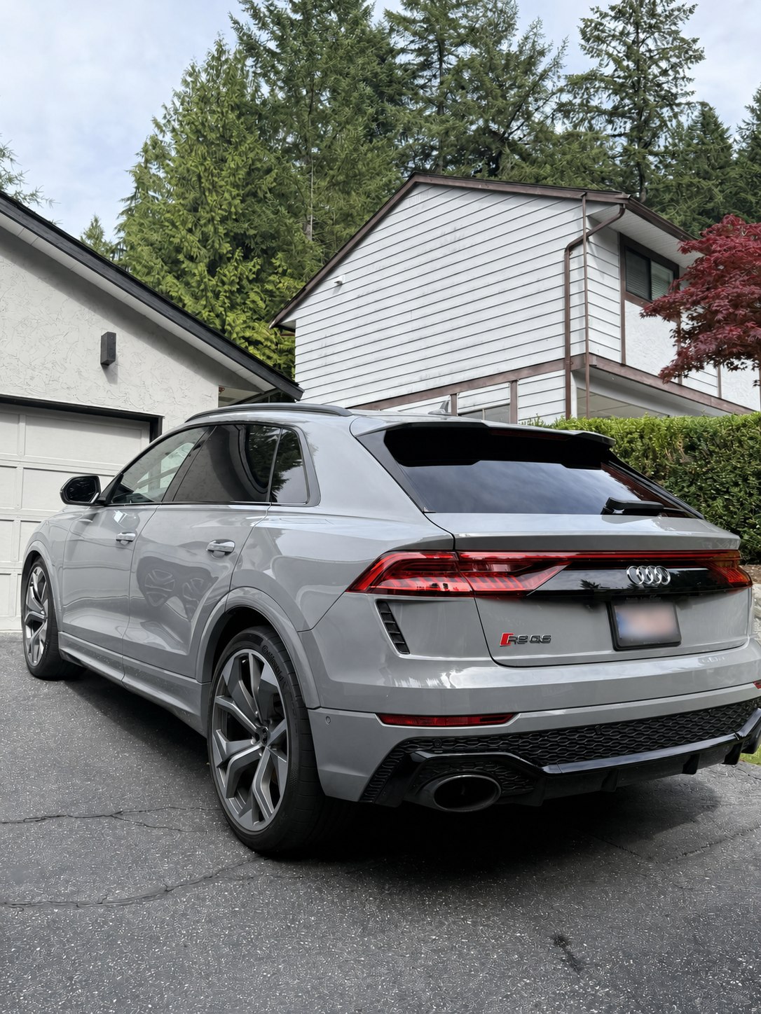 Audi RSQ8 after professional mobile detailing