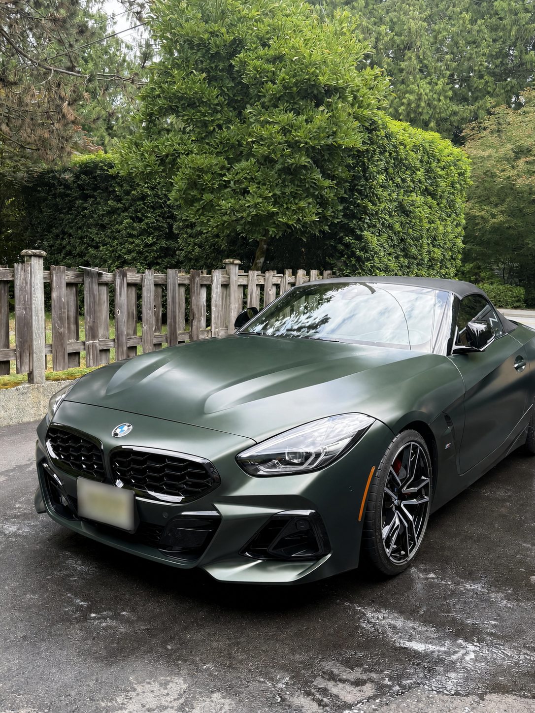 BMW Z4 after professional mobile detailing