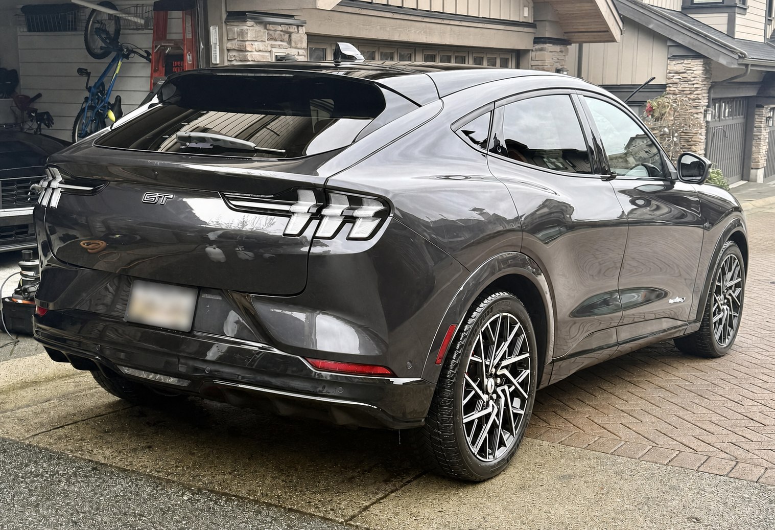 Ford Mustang Mach-E GT after professional mobile detailing